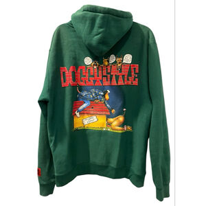 Death Row Records Snoop Dogg Doggystyle Shoe Palace Hoodie Size Large Men's